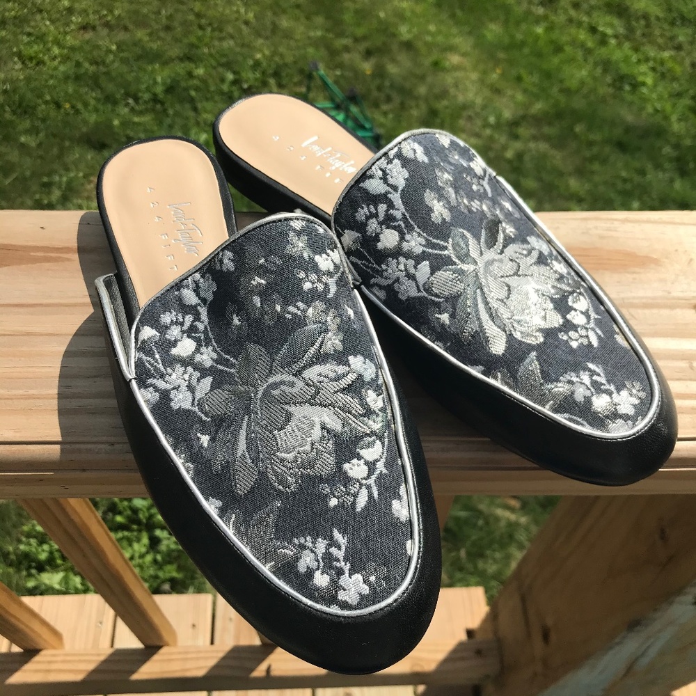 🍒Slip On Embroidered Elegant Leather Lord and Taylor Shoes